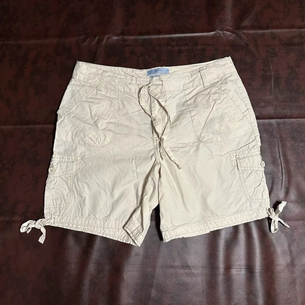 Vintage Cargo Shorts 100% Cotton Women’s Size 14